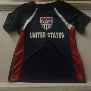 Youth medium USA soccer jersey GUC